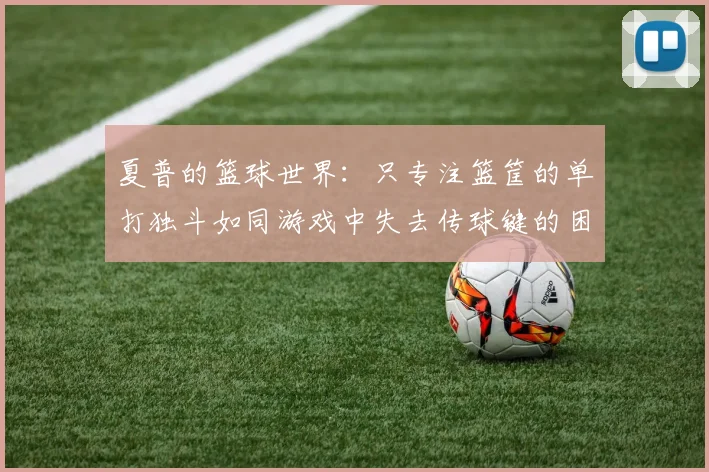 夏普的篮球世界：只专注篮筐的单打独斗如同游戏中失去传球键的困境