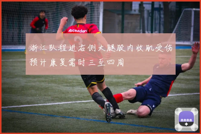 浙江队程进右侧大腿股内收肌受伤预计康复需时三至四周